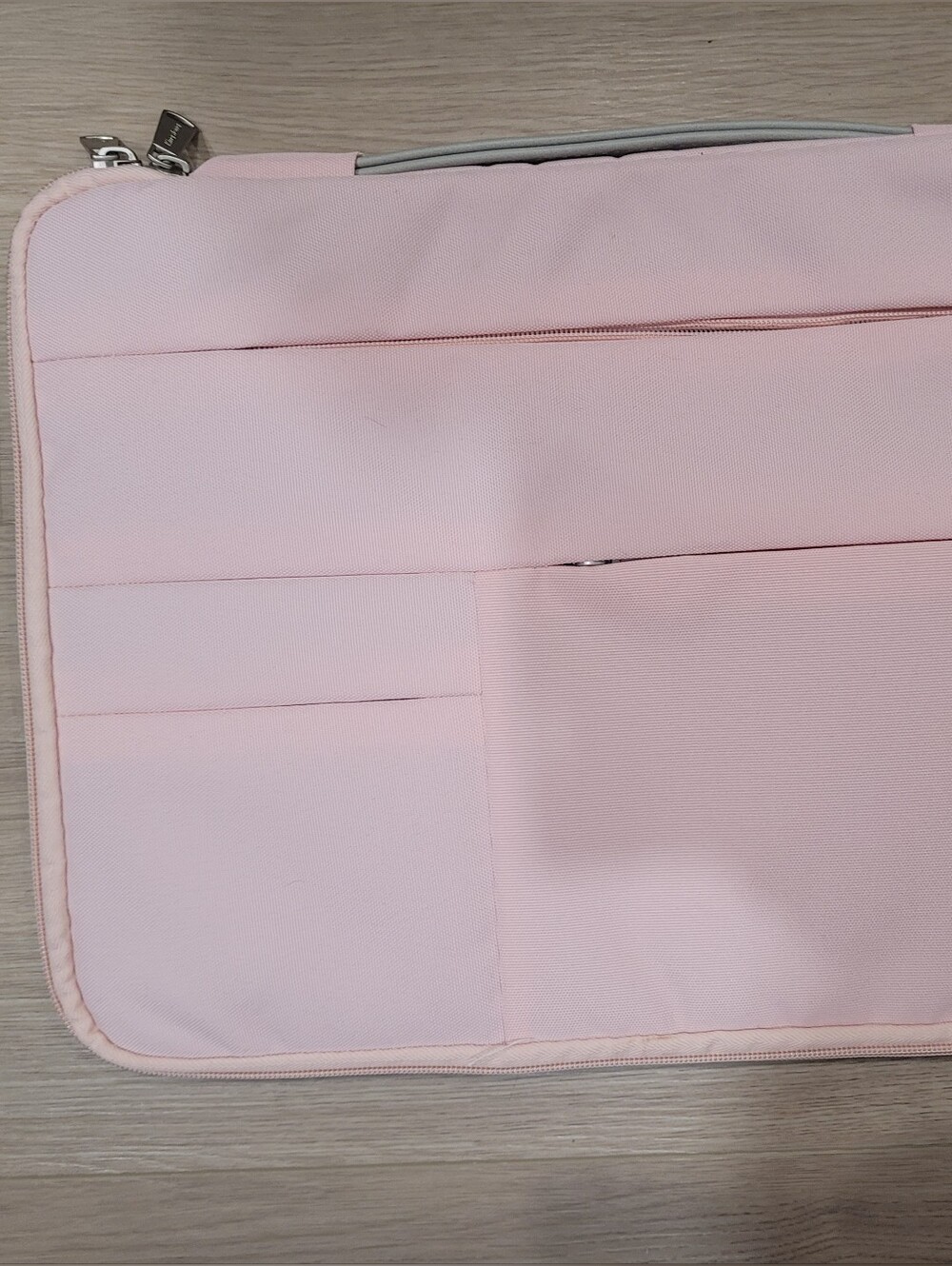 Pink Tablet Sleeve with Front Pockets